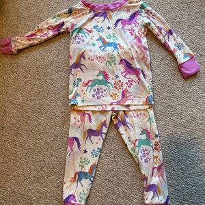 Unicorn bamboo Viscose Pajamas